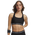 Under Armour Mid Crossback Bra - Women's Black/White