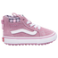 Vans SK8 HI MTE - Girls' Toddler Pink/White