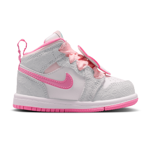 - Jordan Jordan 1 Mid SE - Vast Grey/Pink Glow Sail