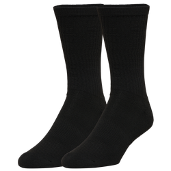 CSG 6 Pack Crew XL Socks - Black