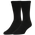 CSG 6 Pack Crew XL Socks   Black