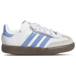 Boys' Toddler - adidas Originals Samba  - Footwear White/Gum/Blue Fusion