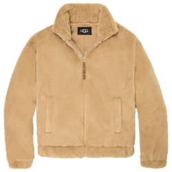 Women's - UGG Tash Faux Fur Jacket - Oolong