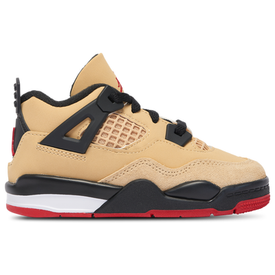 Jordan Toddler Retro 4 - SESAME/FIRE RED/Noir