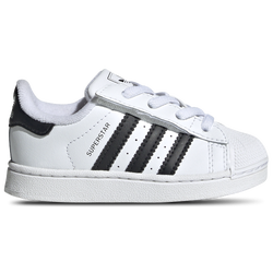 Boys' Toddler - adidas Originals Superstar II  - White/Black