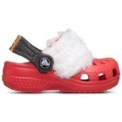 Boys' Infant - Crocs Santa Clogs  - Varsity Red/White