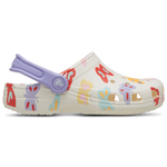White/Multi- Butterfly