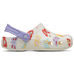 Girls' Toddler - Crocs Classic Clogs  - White/Multi