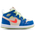 Jordan AJ 1 Mid SE - Boys' Toddler Blue/Tan/Volt