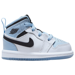 Boys' Toddler - Jordan Air Jordan 1 Mid SE - Blue/White/Black