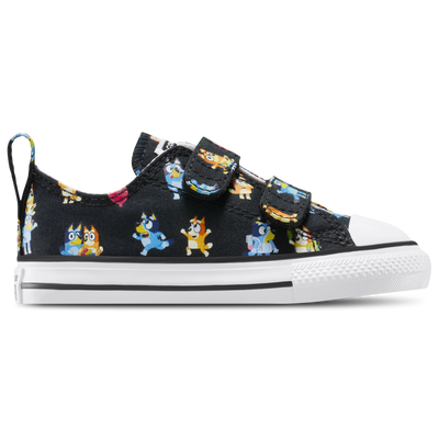 Converse Toddler Chuck Taylor All Star 2V Ox - BLACK/MULTI/WHITE