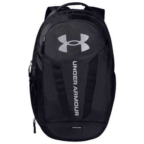 

Adult Under Armour Under Armour Hustle Backpack 5.0 - Adult Black/Silver/Black