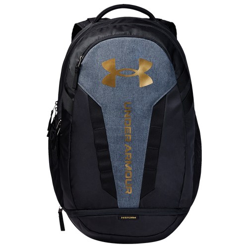 ADULT - Under Armour Hustle Backpack 5.0 - Metallic Gold/Black