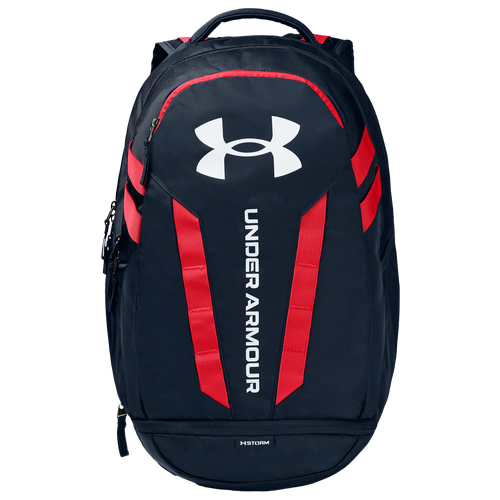 

Under Armour Under Armour Hustle Backpack 5.0 - Adult Academy/Red/White Size One Size