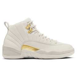 Women's - Jordan Air Jordan 12 Retro  - Phantom/Metallic Gold Coin