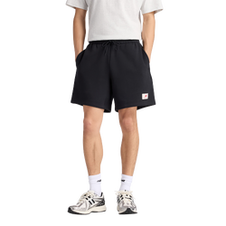 Men's - New Balance Fleece Shorts - Multi/Black