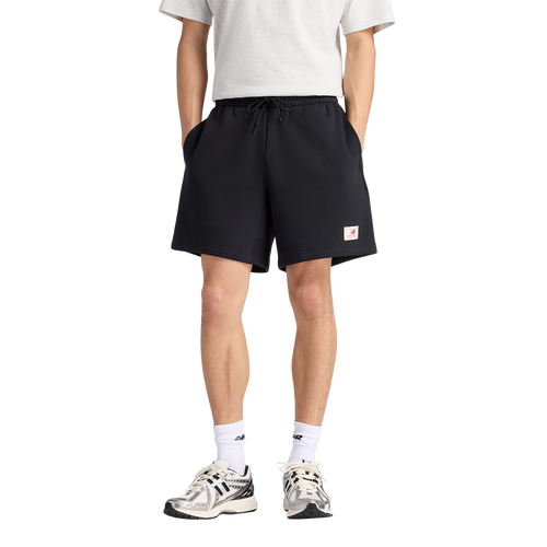  - New Balance Fleece Shorts - Multi/Black