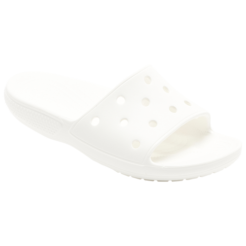 

Crocs Womens Crocs Classic Slide - Womens Shoes White/White Size 9.0