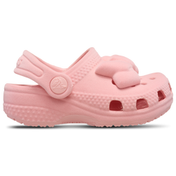 Girls' Infant - Crocs Classic Velvet Clogs  - Powder Pink