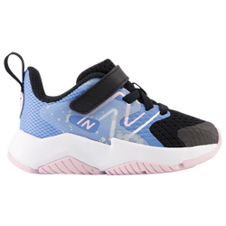 Girls' Toddler - New Balance Rave Run Velcro  - Black/Blue Laguna/Light Raspberry