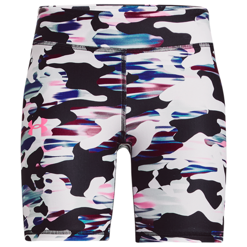 

Girls Under Armour Under Armour Armour HG Bike Shorts - Girls' Grade School White/Pink Punk/Pink Punk Size S