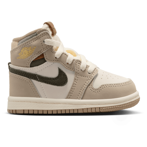 GIRLS - Jordan AJ1 Retro High OG - Tan/White