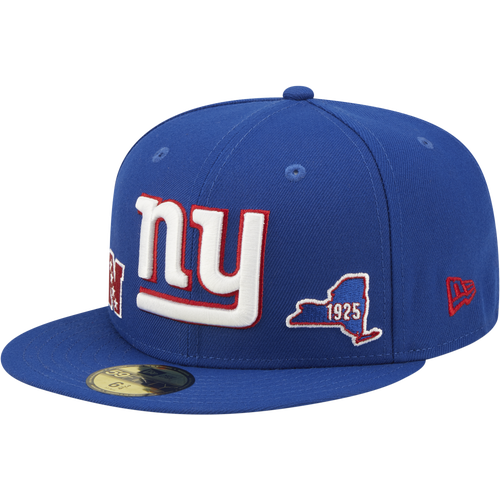 

New Era Mens New Era Giants City Identity Fitted Cap - Mens White/Blue Size 7