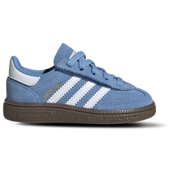 Boys' Toddler - adidas Handball Spezial  - White/Blue/Brown