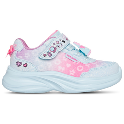 Girls' Toddler - Skechers Pretty Purses Theme Sneaker - Pink/Teal