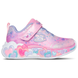 Girls' Toddler - Skechers Eternal Heart Lights  - Multi/Pink