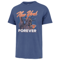Men's - 47 Brand Knicks Forever Regional Franklin T-Shirt - Cadet Blue