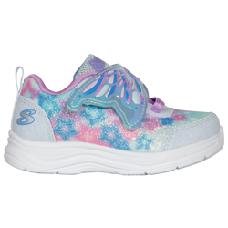 Girls' Toddler - Skechers Glim Kicks Fairy - Blue/Purple