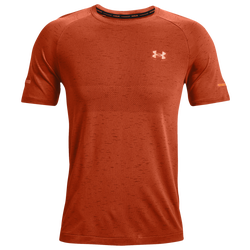Men's - Under Armour Seamless Run S/S T-Shirt - Fox