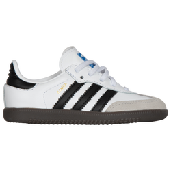 Boys' Toddler - adidas Originals Samba  - White/Core Black