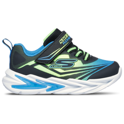 Boys' Toddler - Skechers Flex-Glow Ultra  - Blue/Black/Green