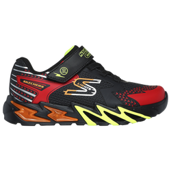 Boys' Toddler - Skechers Flex Glow - Red/Yellow/Black