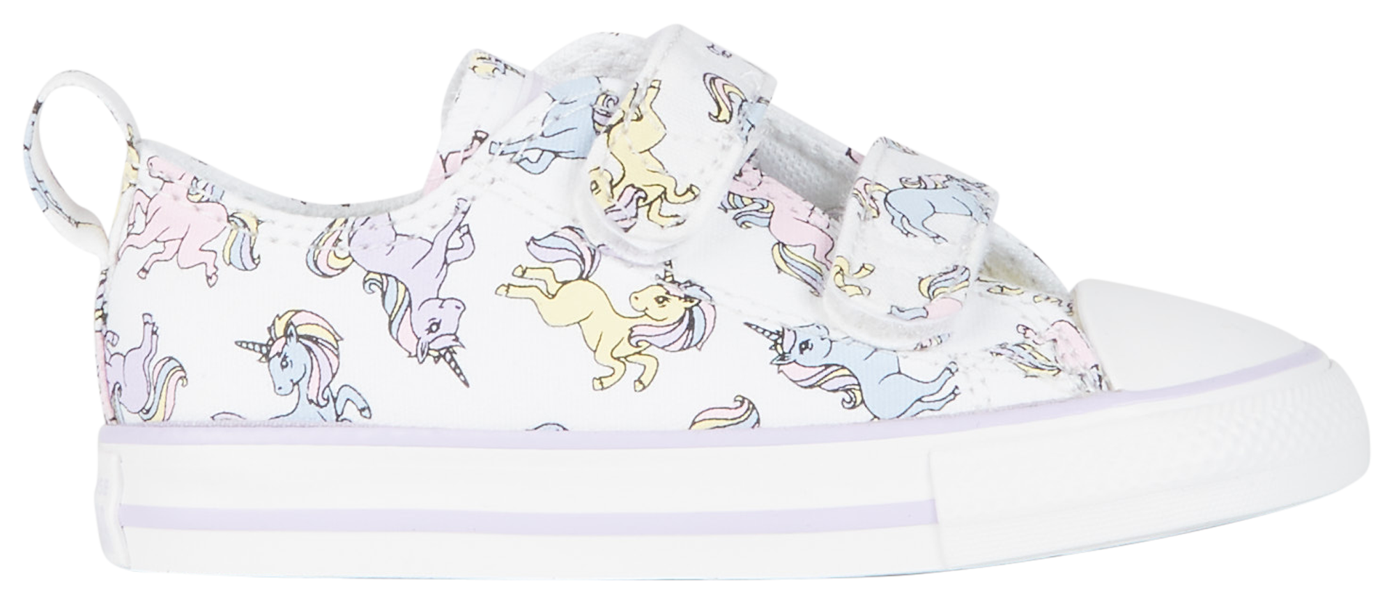 Converse on sale unicornio transparente