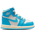 Jordan Retro 1 OG à tige haute - Garçons, bambin Bleu poudre/Bleu
