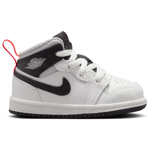 Jordan Boys AJ 1 Mid - Boy's Toddler Distance Spikes Size 10.0 - Summit White/Infrared/Black