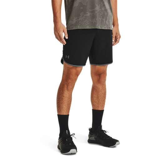 

Under Armour Mens Under Armour Hiit Woven Shorts - Mens Black/Pitch Gray Size M
