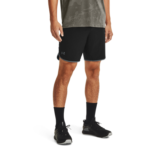 

Under Armour Mens Under Armour Hiit Woven Shorts - Mens Black/Pitch Gray Size 3XL