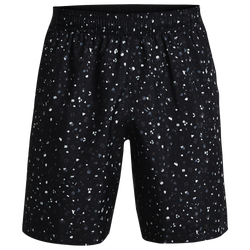 Men's - Under Armour Woven Adapt Shorts - Black/Grey