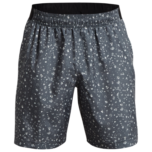 

Under Armour Mens Under Armour Woven Adapt Shorts - Mens Grey/Black Size XL