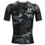 Under Armour ISOChill Compression S/S Football T-Shirt - Men's Black Camo