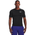 Under Armour HeatGear Armour Compression S/S Football T-Shirt - Men's Black/White