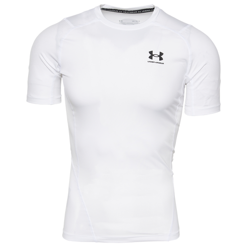 

Under Armour Mens Under Armour HeatGear Armour Compression Short Sleeve Football T-Shirt - Mens Black/White Size XXL