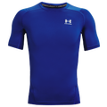 Under Armour HeatGear Compression S/S T-Shirt - Under Armour White/Royal