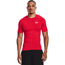 Under Armour HeatGear Armour Compression S/S Football T-Shirt - Men's Red/White