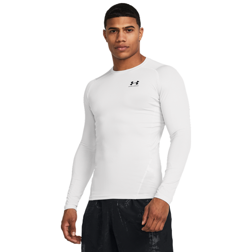 

Under Armour Mens Under Armour HeatGear Armour Comp L/S T-Shirt - Mens Black/Distant Grey Size 3XL