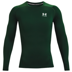 Men's - Under Armour HeatGear Armour Comp L/S T-Shirt - Forest Green